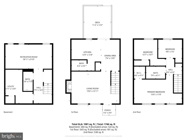 $455,000 | 18033 Wagonwheel Court, Olney, MD 20832