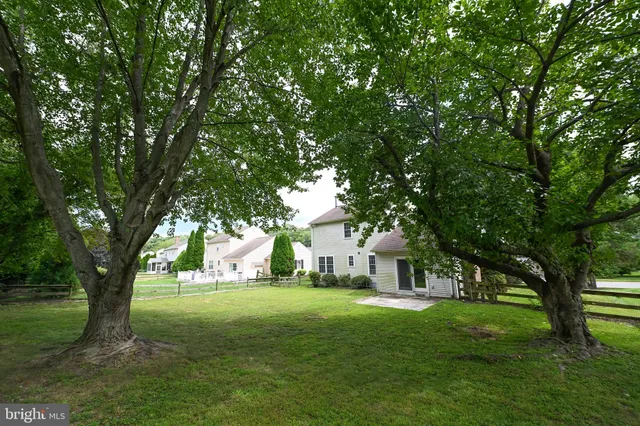 a huge green field with lots of trees