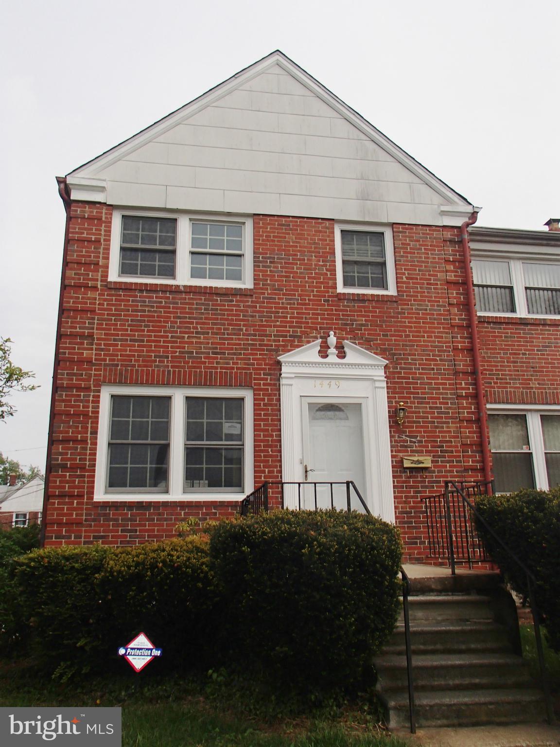 1449 Barrett Road Baltimore, MD 21207 - Photo 1 of 12 Exterior (Front)