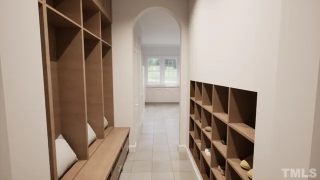 a view of walk in closet