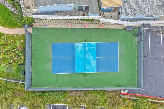swimming pool with outdoor seating