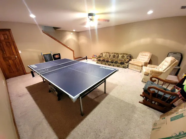 a view of an ocean and beach