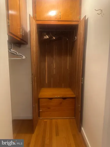 a view of walk in closet