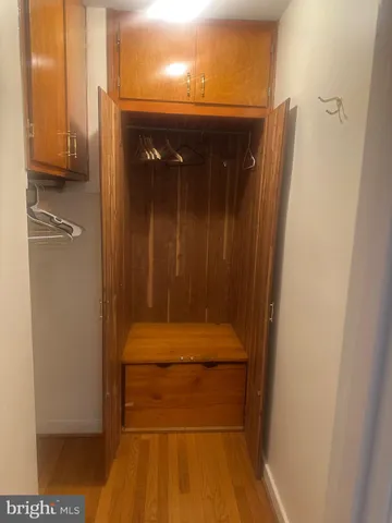 a view of walk in closet