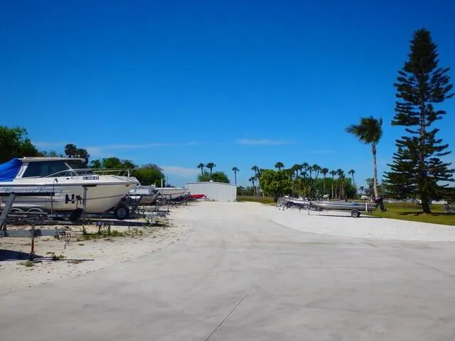 a view of a volley ball court