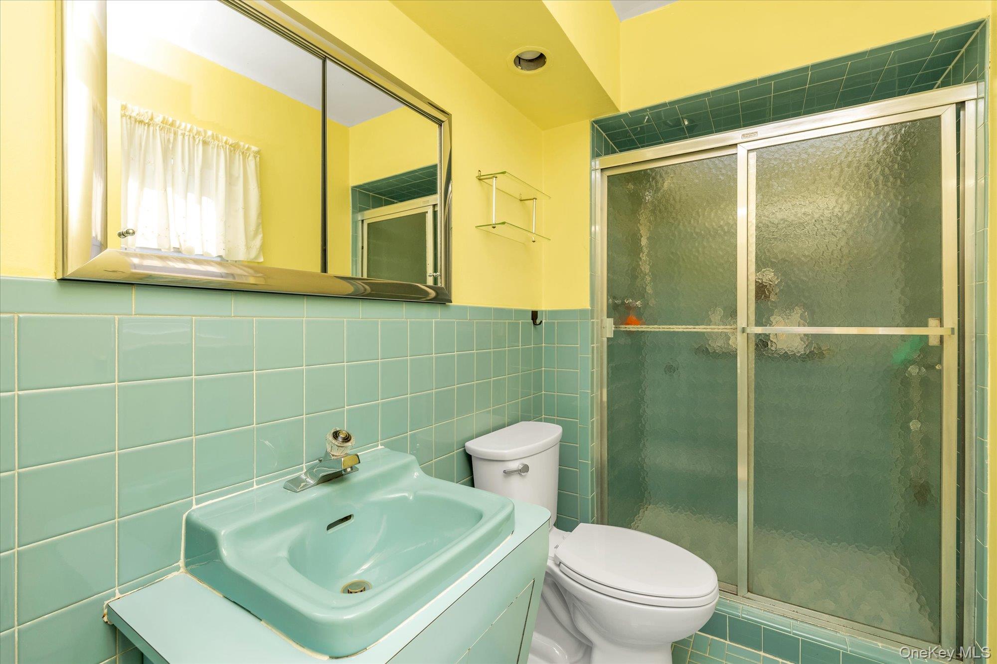 180 Dogwood Road Roslyn, NY 11576 - Photo 10 of 21 a bathroom with a sink toilet and shower