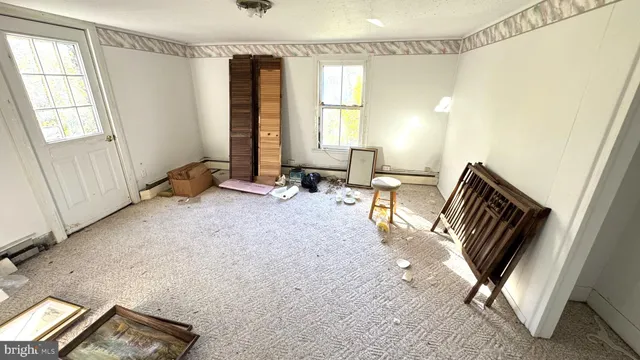 a view of entryway and hall