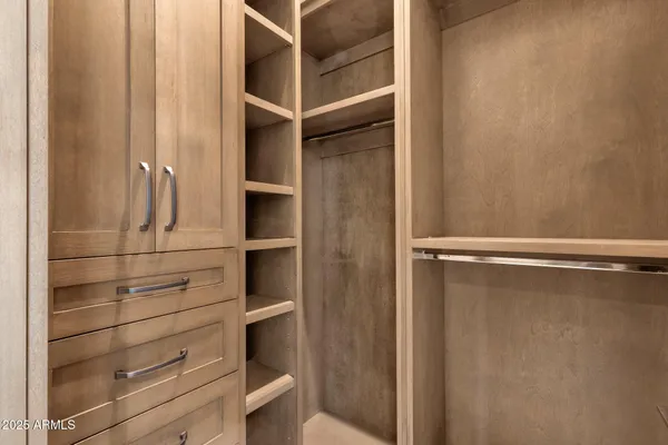 a view of a terrace with a mountain