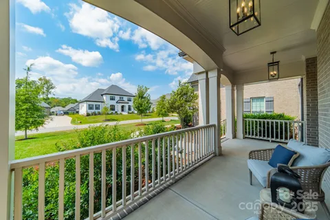 a view of a chairs in balcony