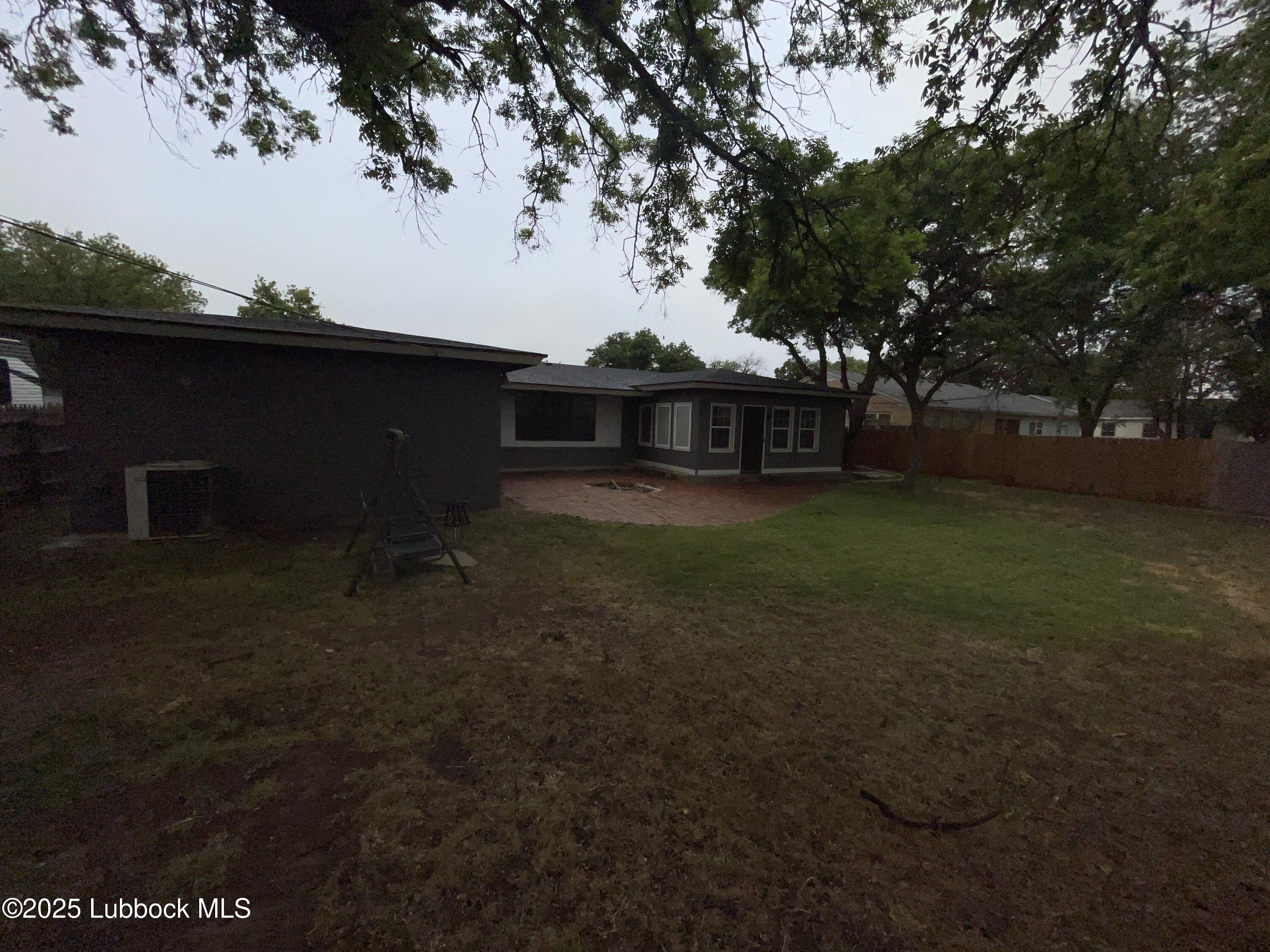 3614 28th Street Lubbock, TX 79410 - Photo 11 of 11 Backyard