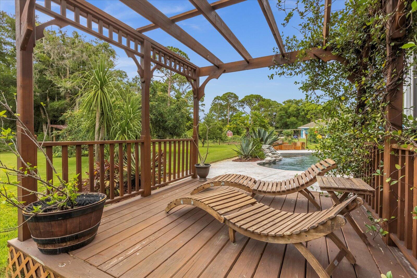 4349 Hunter Road Mims, FL 32754 - Photo 29 of 36 Backyard