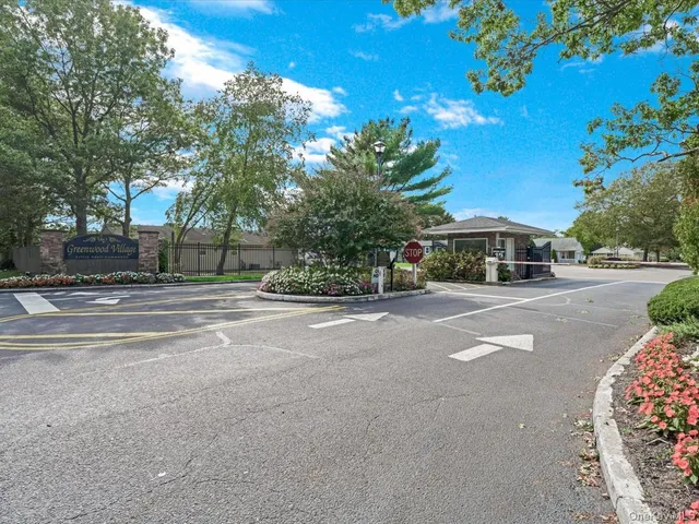 a view of street with houses