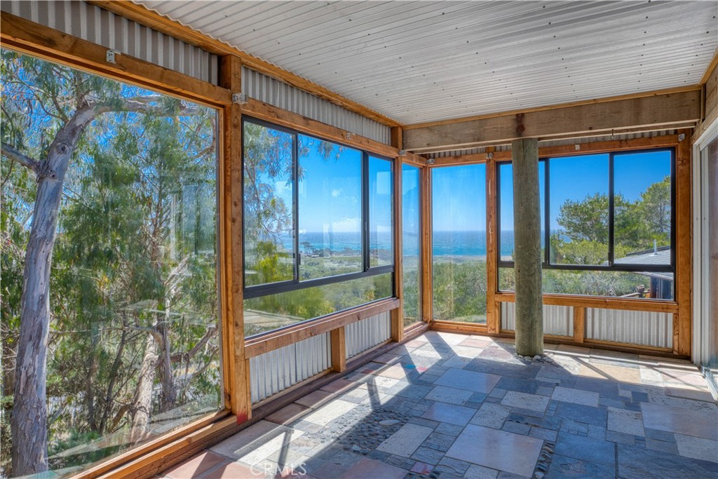 564 Croyden Lane Cambria, CA 93428 - Photo 30 of 64 Enclosed deck off primary with fantastic viees