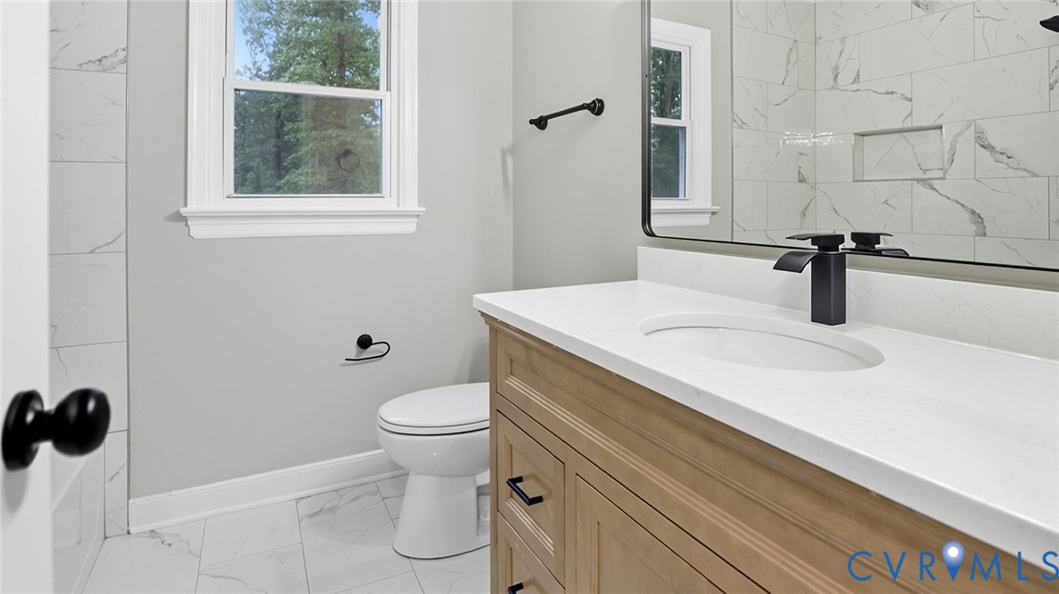 7508 Lantern Ridge Court Chesterfield, VA 23832 - Photo 34 of 38 Renovated new soft close vanity with granite top a