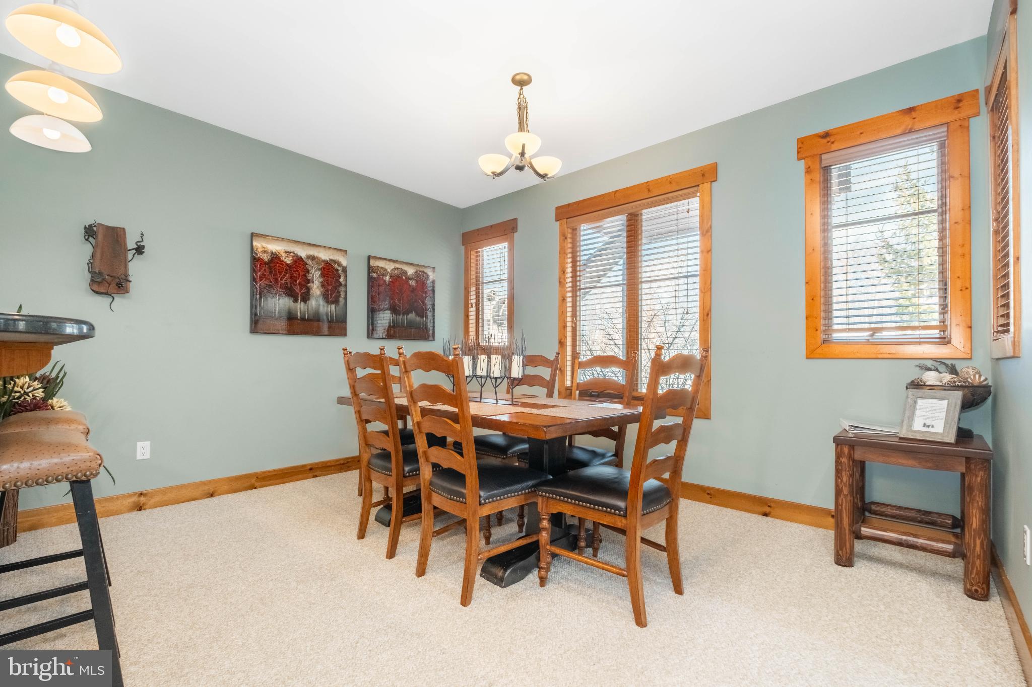 14 Ridge Run Road McHenry, MD 21541 - Photo 19 of 65 a dining room with furniture window and outside view
