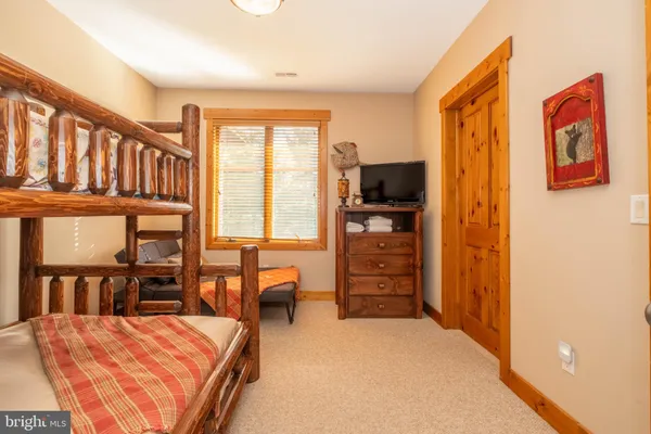 a view of lake and mountain