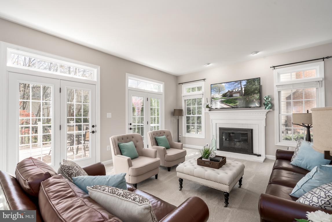 12907 Hedgetop Drive Herndon, VA 20171 - Photo 21 of 60 Newer double french patio doors