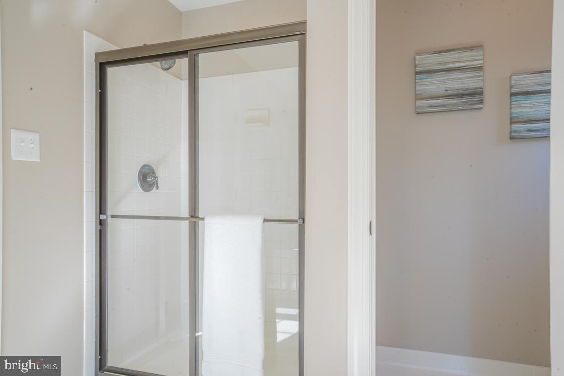 12907 Hedgetop Drive Herndon, VA 20171 - Photo 31 of 60 Separate shower with updated shower frame