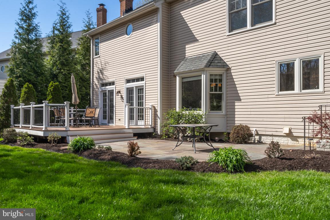 12907 Hedgetop Drive Herndon, VA 20171 - Photo 50 of 60 Trex deck and flagstone patio