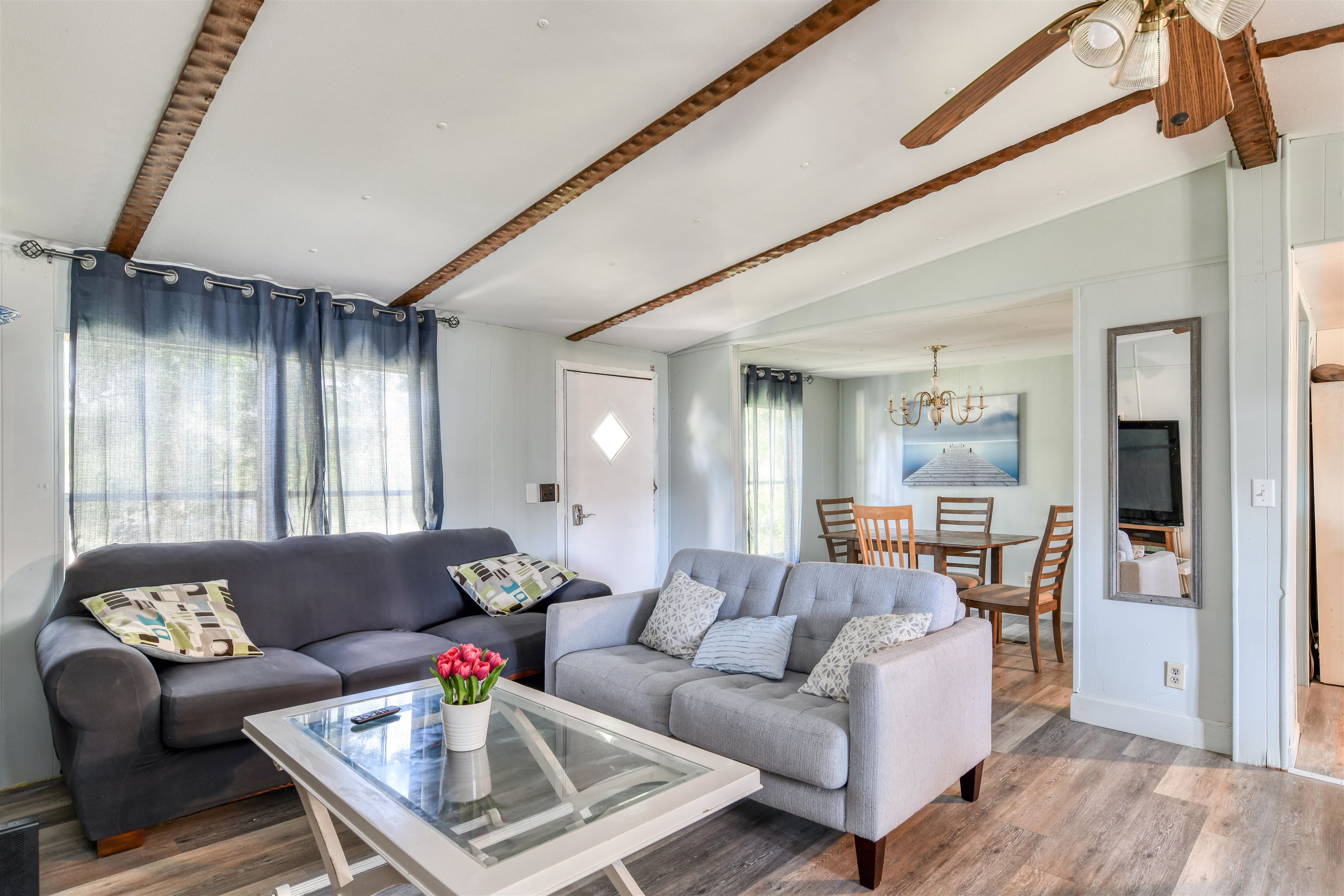 242 Basque Road St. Augustine, FL 32080 - Photo 8 of 20 a living room with furniture and wooden floor