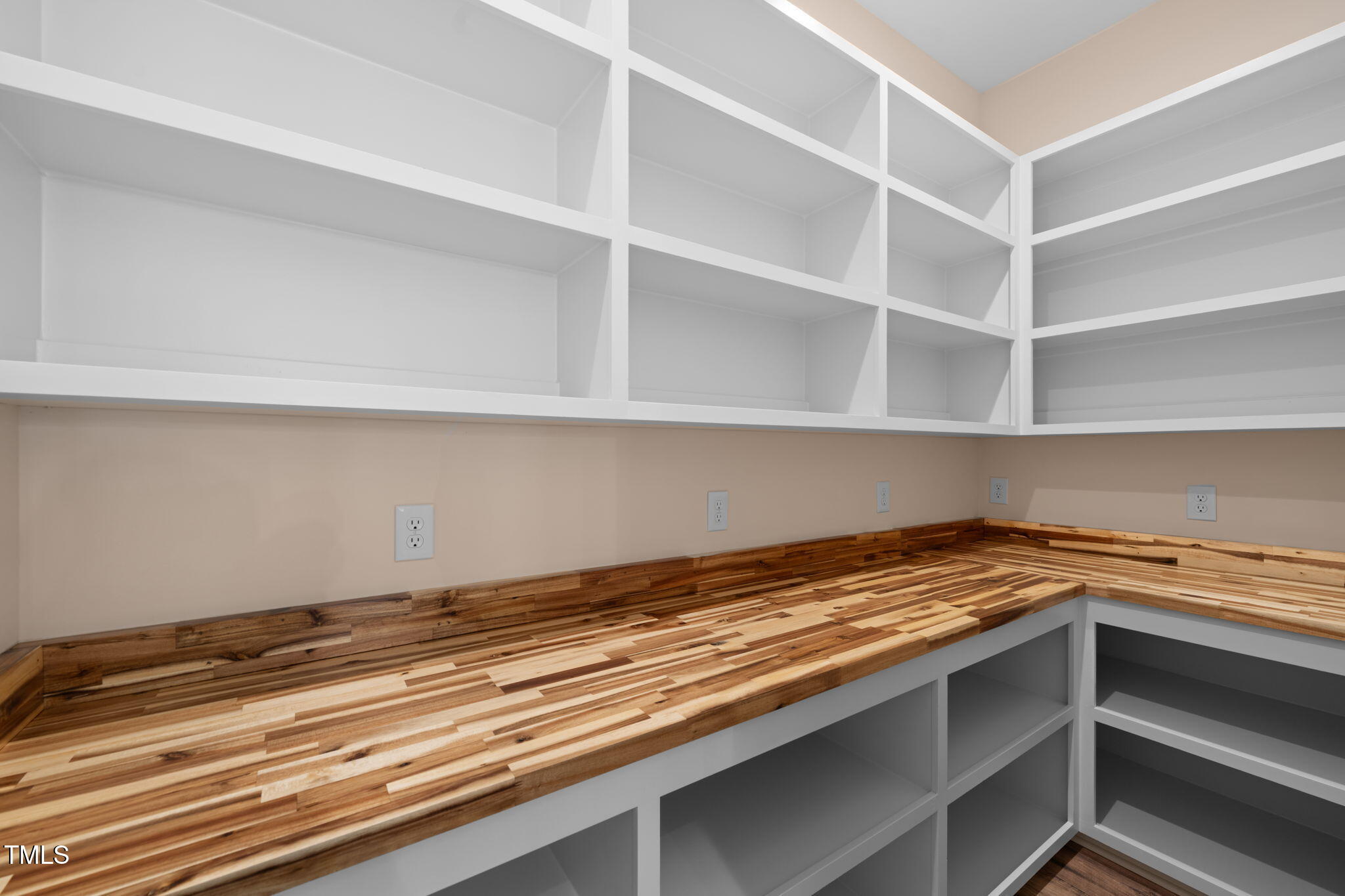 250 Pilot Ridge Road Zebulon, NC 27597 - Photo 14 of 43 a view of a kitchen with an empty shelf