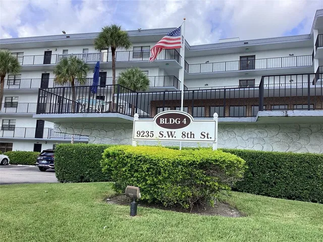 $169,000 | 9235 Southwest 8th Street, Unit 509, Boca Raton, FL 33428