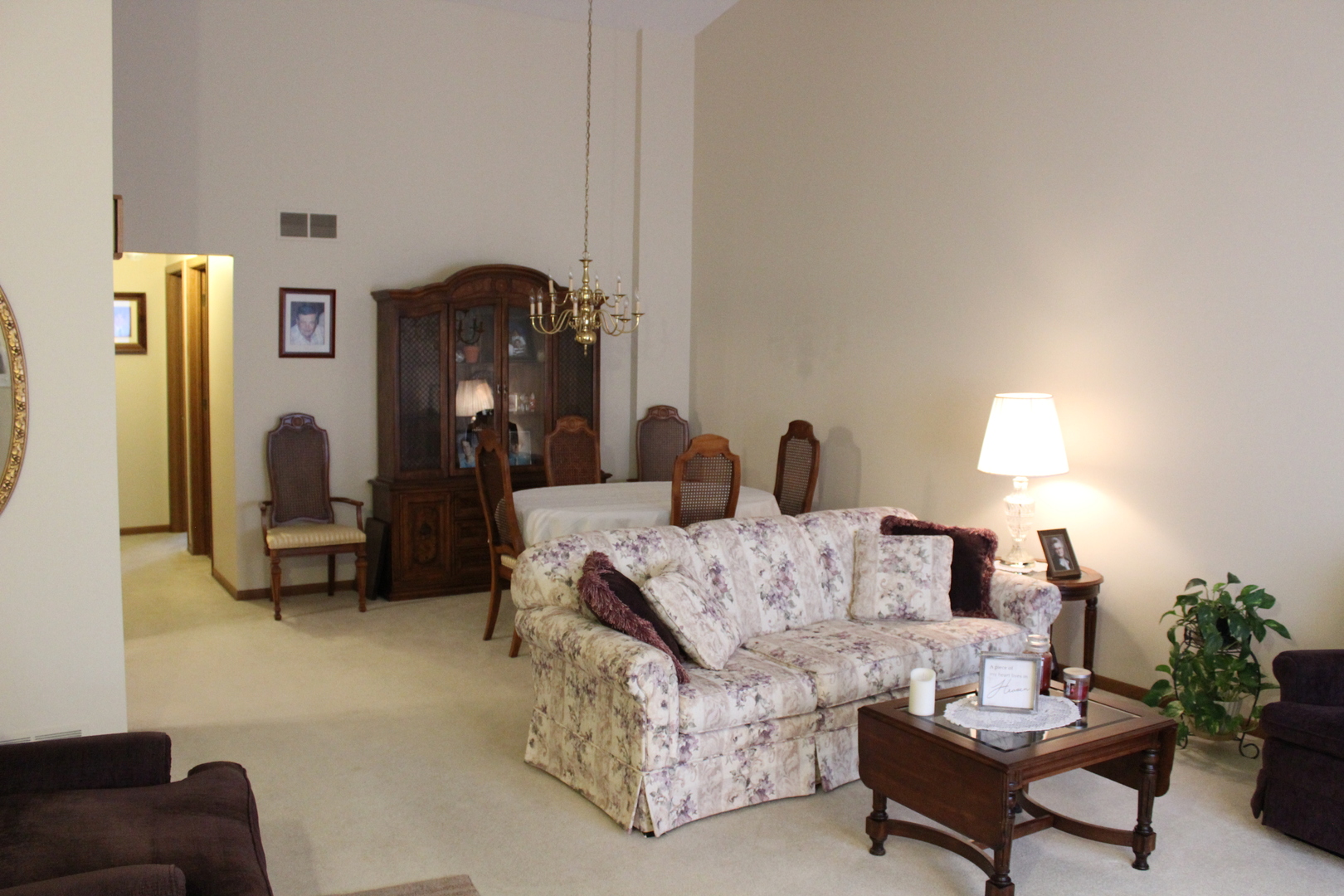 737 Alice Place Elgin, IL 60123 - Photo 4 of 28 a living room with furniture and a mirror