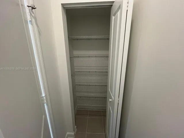 a view of walk in closet