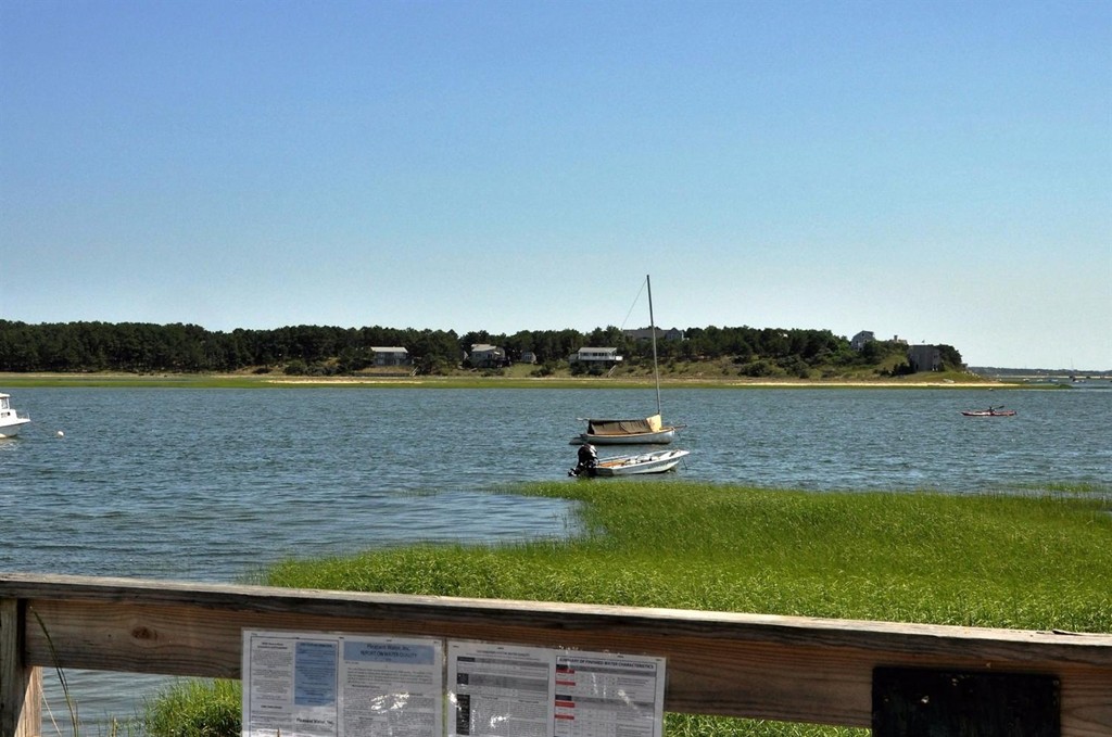 16 Baker Road Wellfleet, MA 02667 - Photo 25 of 25 a view of a lake with houses in the back
