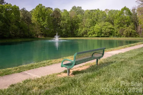 a park view with a lake view