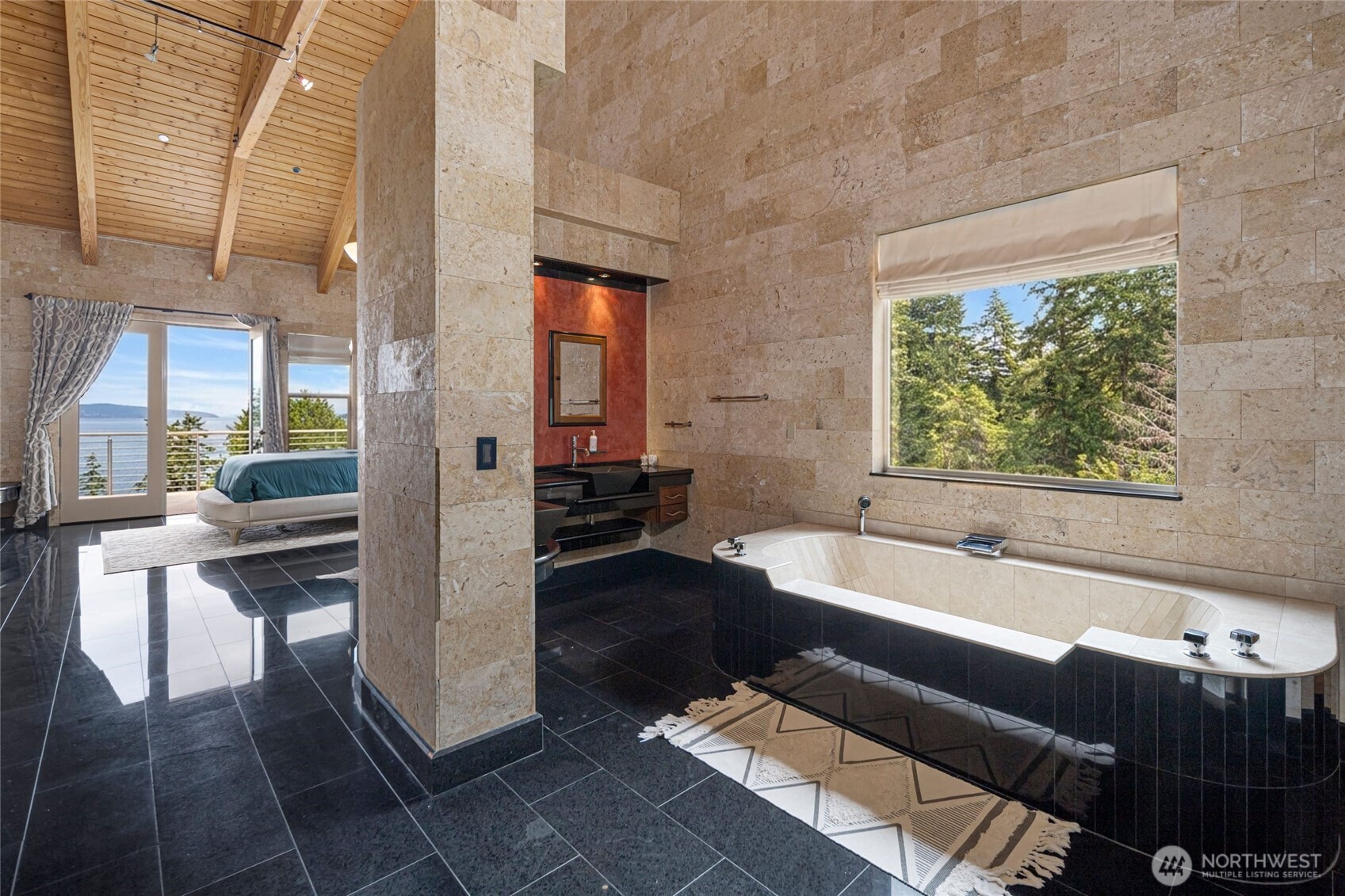 51 Willows Lane Friday Harbor, WA 98250 - Photo 14 of 40 a bathroom with a bathtub and a sink