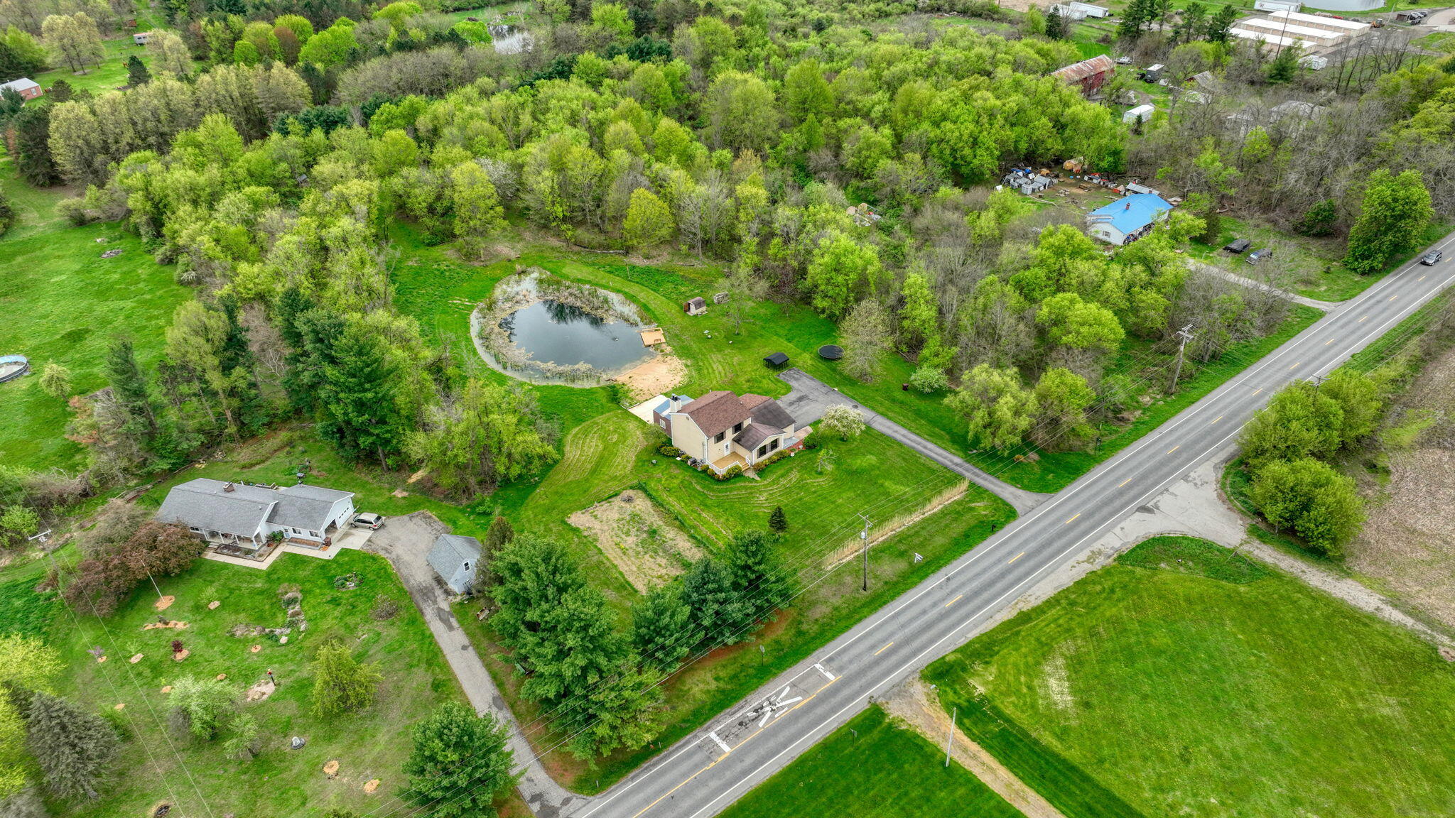 2185 West Barnes Road Leslie, MI 49251 - Photo 63 of 73 63-web-or-mls-DJI_0161_HDR