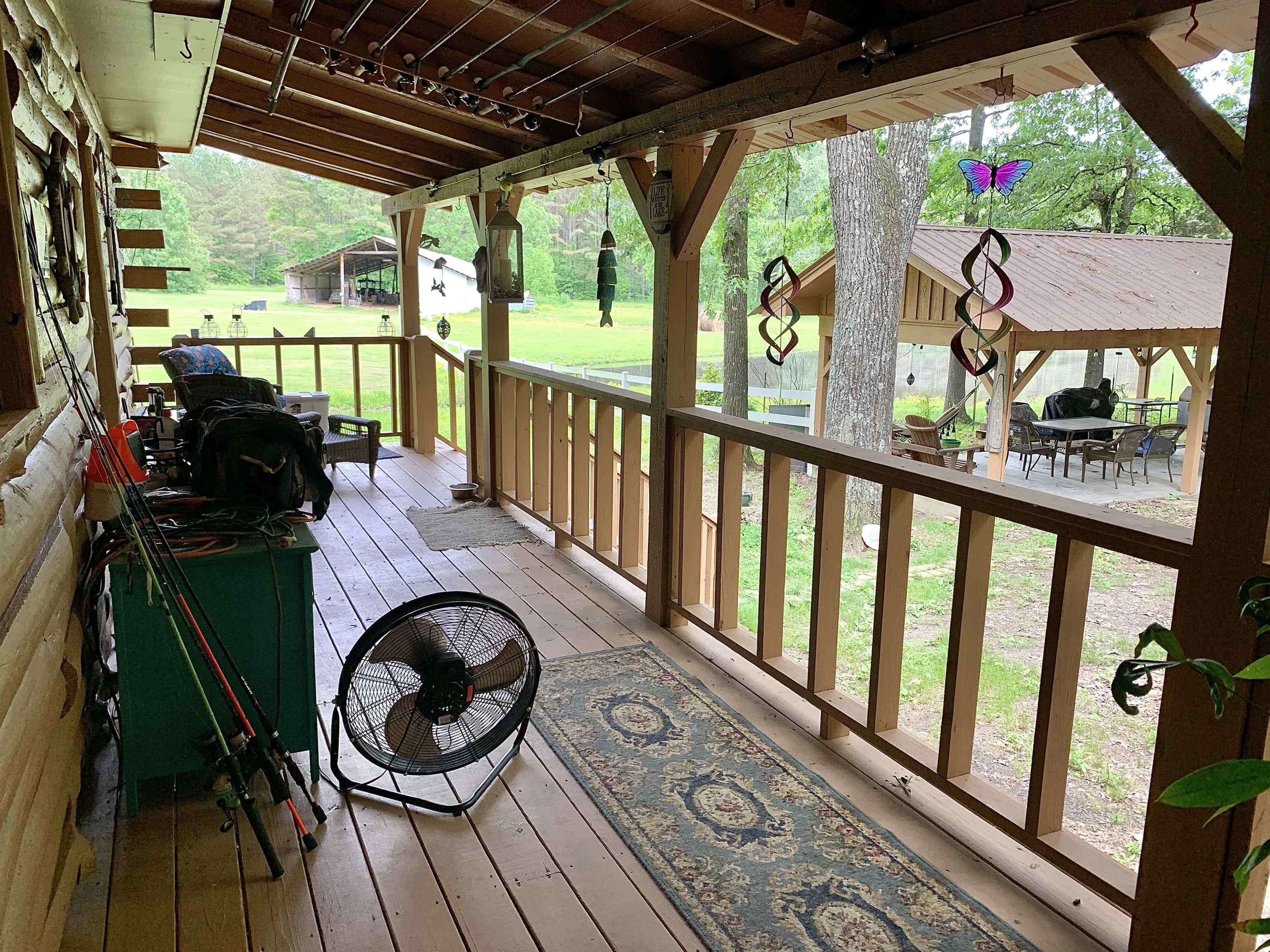 4560 Bishop Road Middleton, TN 38052 - Photo 38 of 40 Wooden terrace featuring a yard and a gazebo