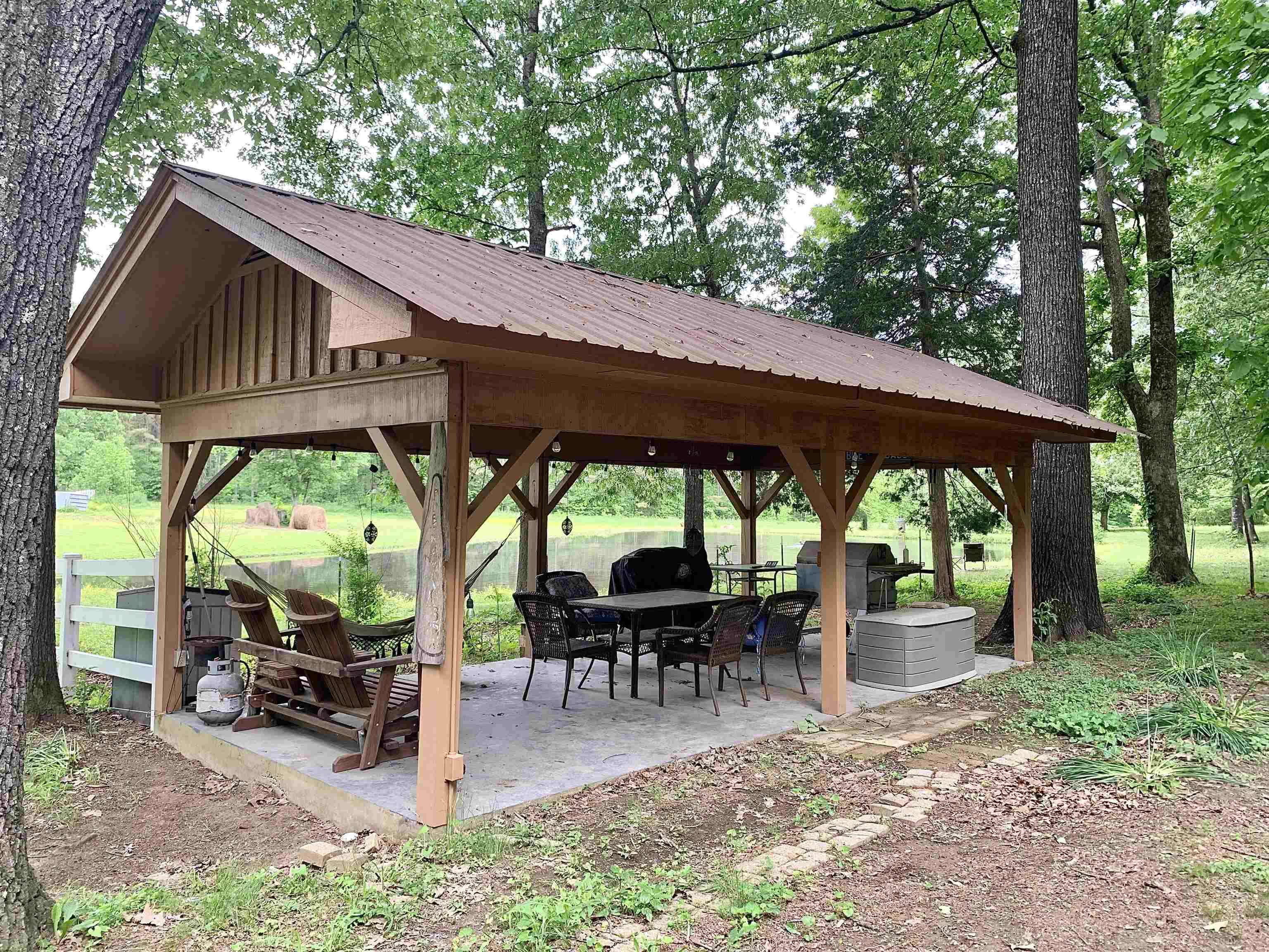 4560 Bishop Road Middleton, TN 38052 - Photo 4 of 40 View of home's community featuring a gazebo and a patio area