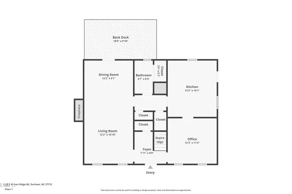 $425,000 | 1518 Mason Road, Durham, NC 27712