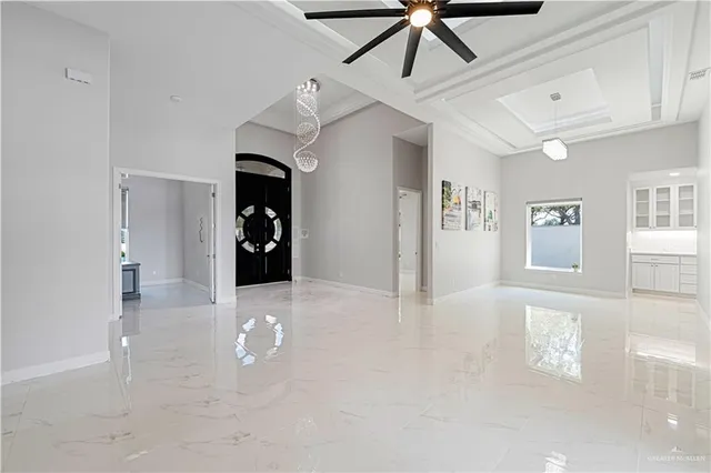 a view interior of a house and an entryway