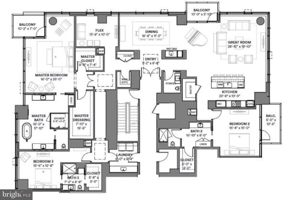 1911 Walnut Street, Unit 4302 Philadelphia, PA 19103 - Photo 20 of 20 a picture of a book and a bed