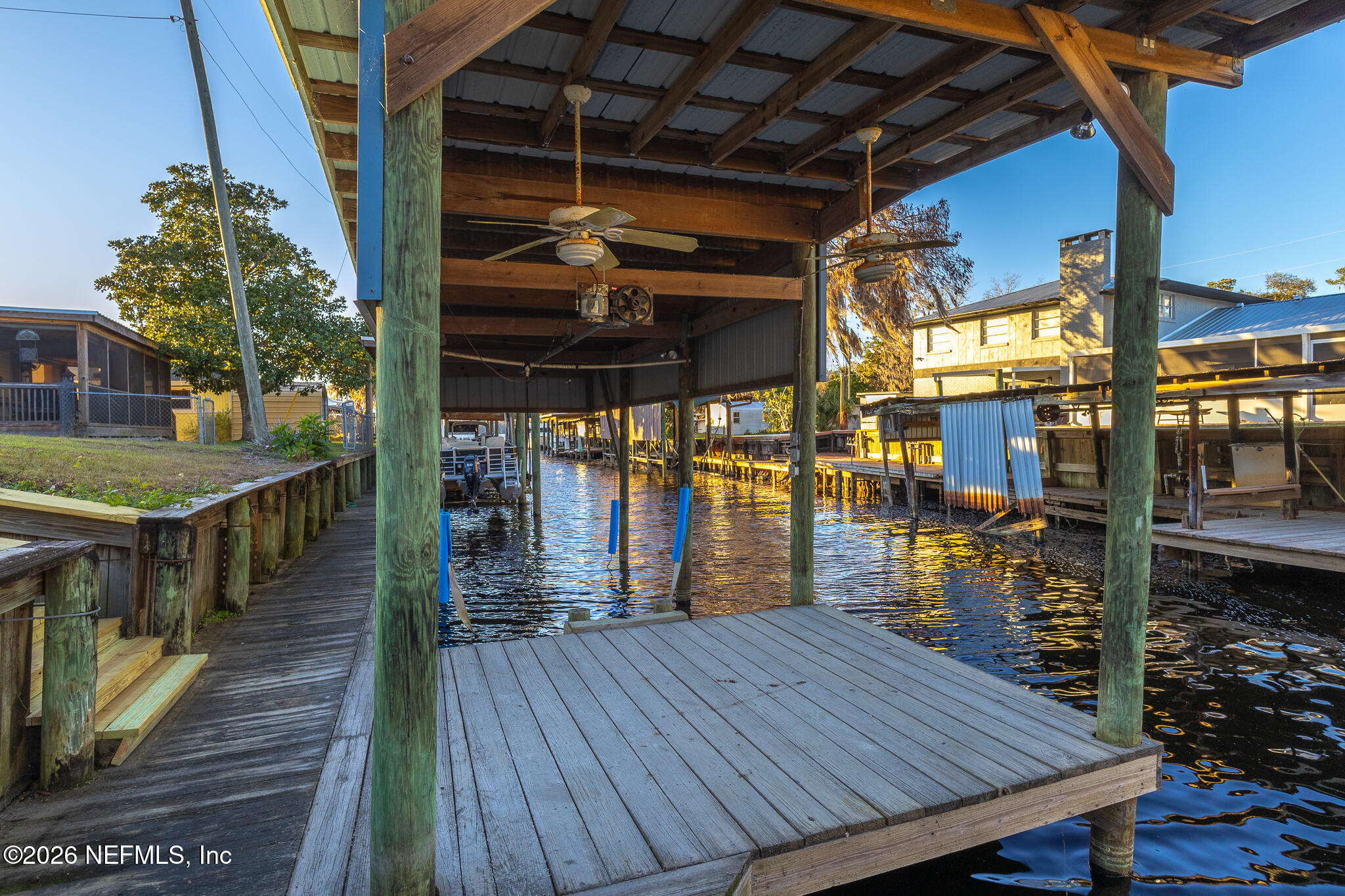 110 Jimmie Road Crescent City, FL 32112 - Photo 28 of 54 a view of a deck with wooden floor