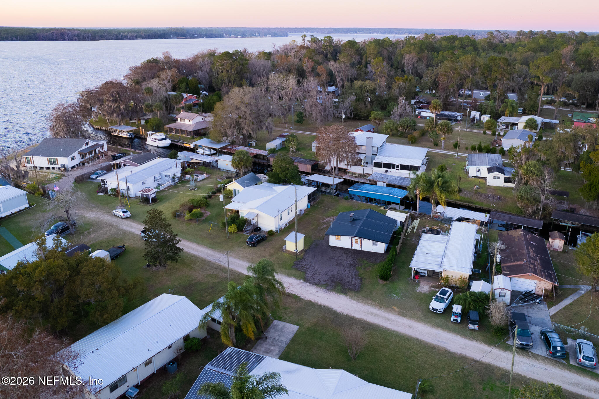 110 Jimmie Road Crescent City, FL 32112 - Photo 40 of 54 an aerial view of a house with a garden