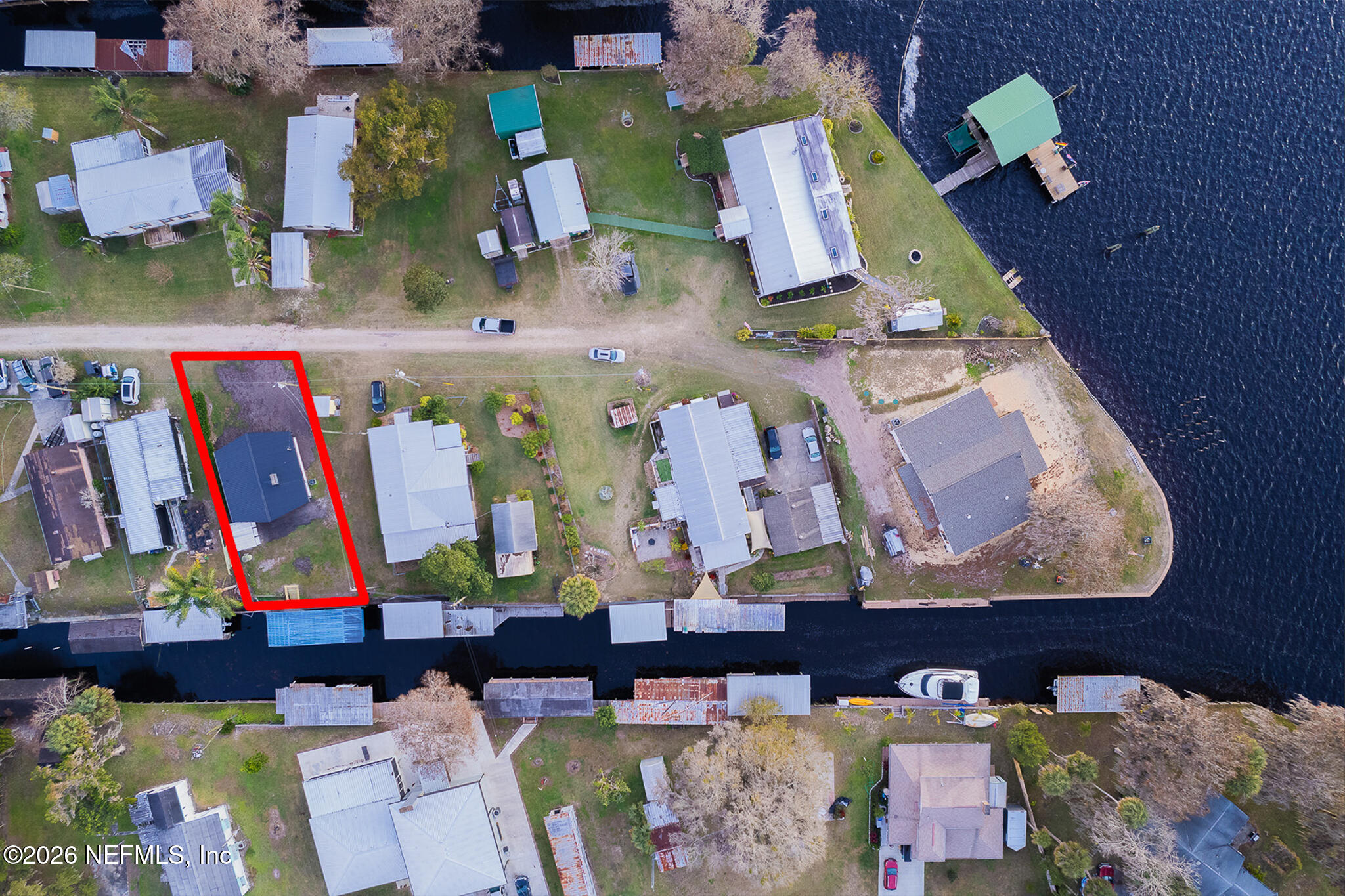 110 Jimmie Road Crescent City, FL 32112 - Photo 41 of 54 Aerial w_ lines