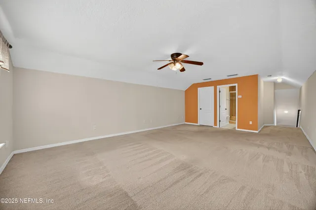 a view of empty room