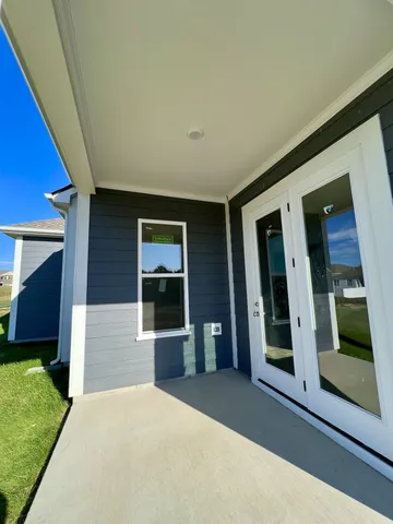 a house with a outdoor space