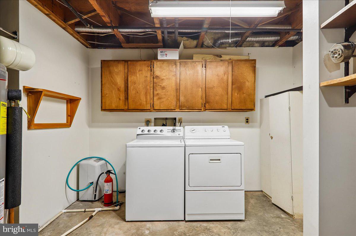 7408 Spring Tree Drive Springfield, VA 22153 - Photo 33 of 48 Functional laundry space with storage.