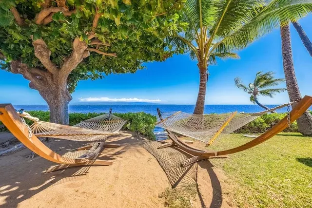 a view of an outdoor space and seating area