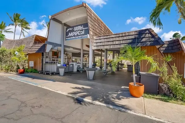 a sign that is on the side of a building