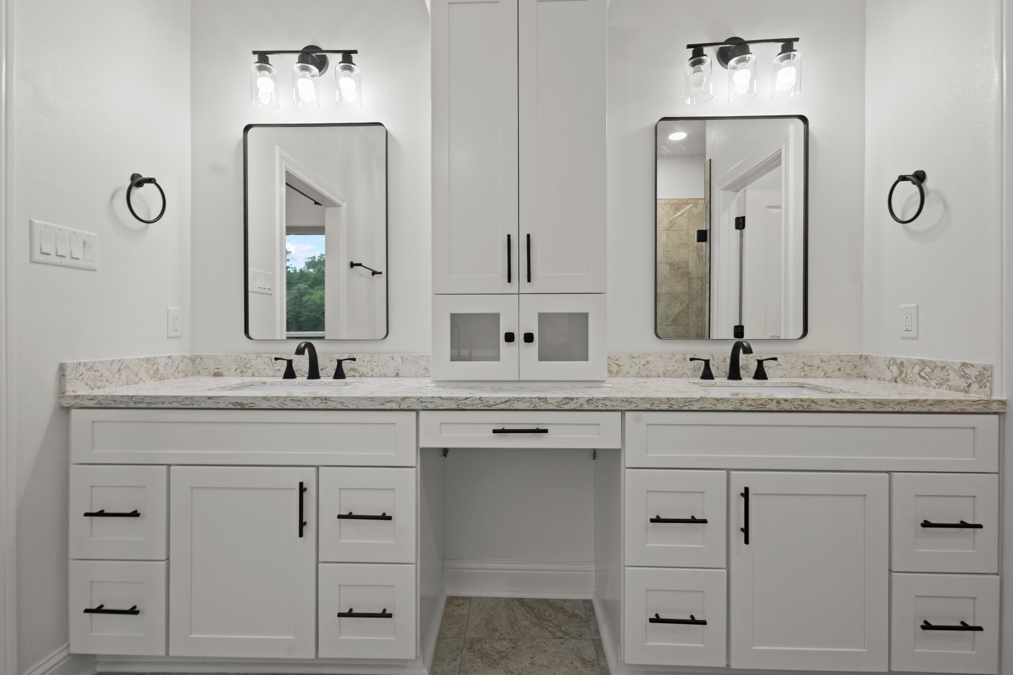 5250 HIghlander Drive Orange, TX 77630 - Photo 13 of 20 a bathroom with white cabinets and a sink