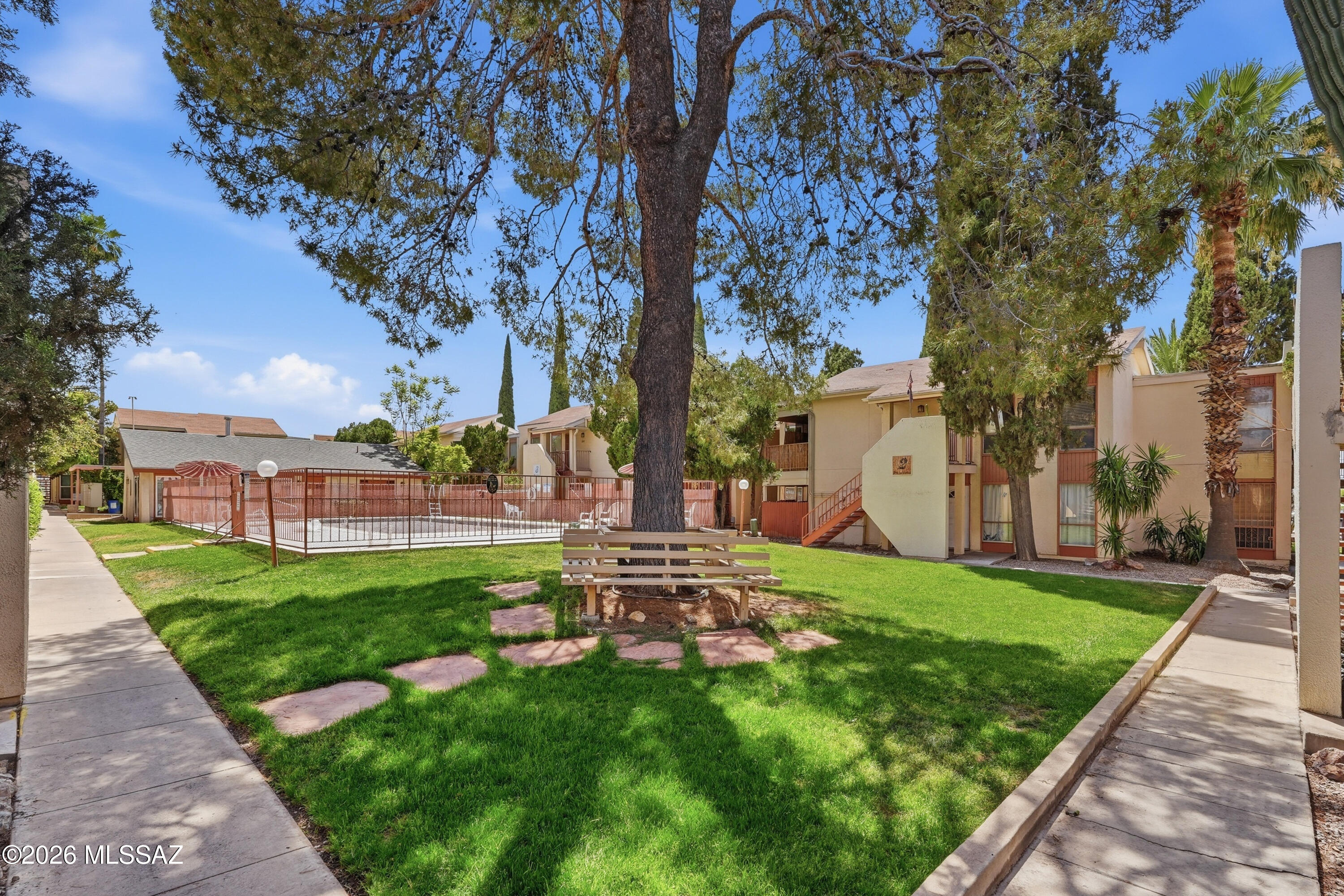 1600 North Wilmot Road, Unit 202 Tucson, AZ 85712 - Photo 21 of 26 View of Courtyard and Pool #1