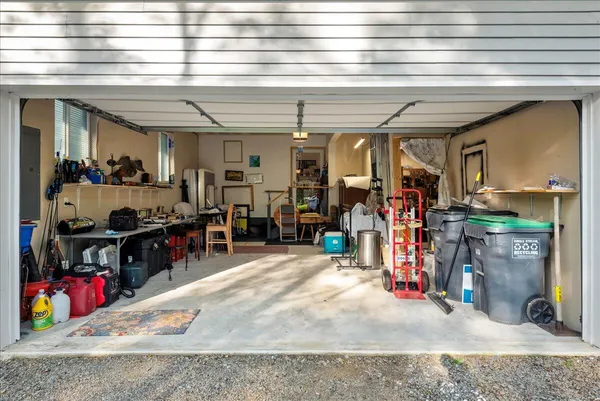a view of a storage & utility room