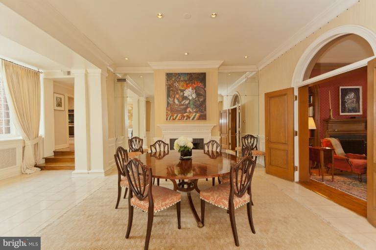 3122 N Street Northwest Washington, DC 20007 - Photo 15 of 19 a view of a dining room with furniture