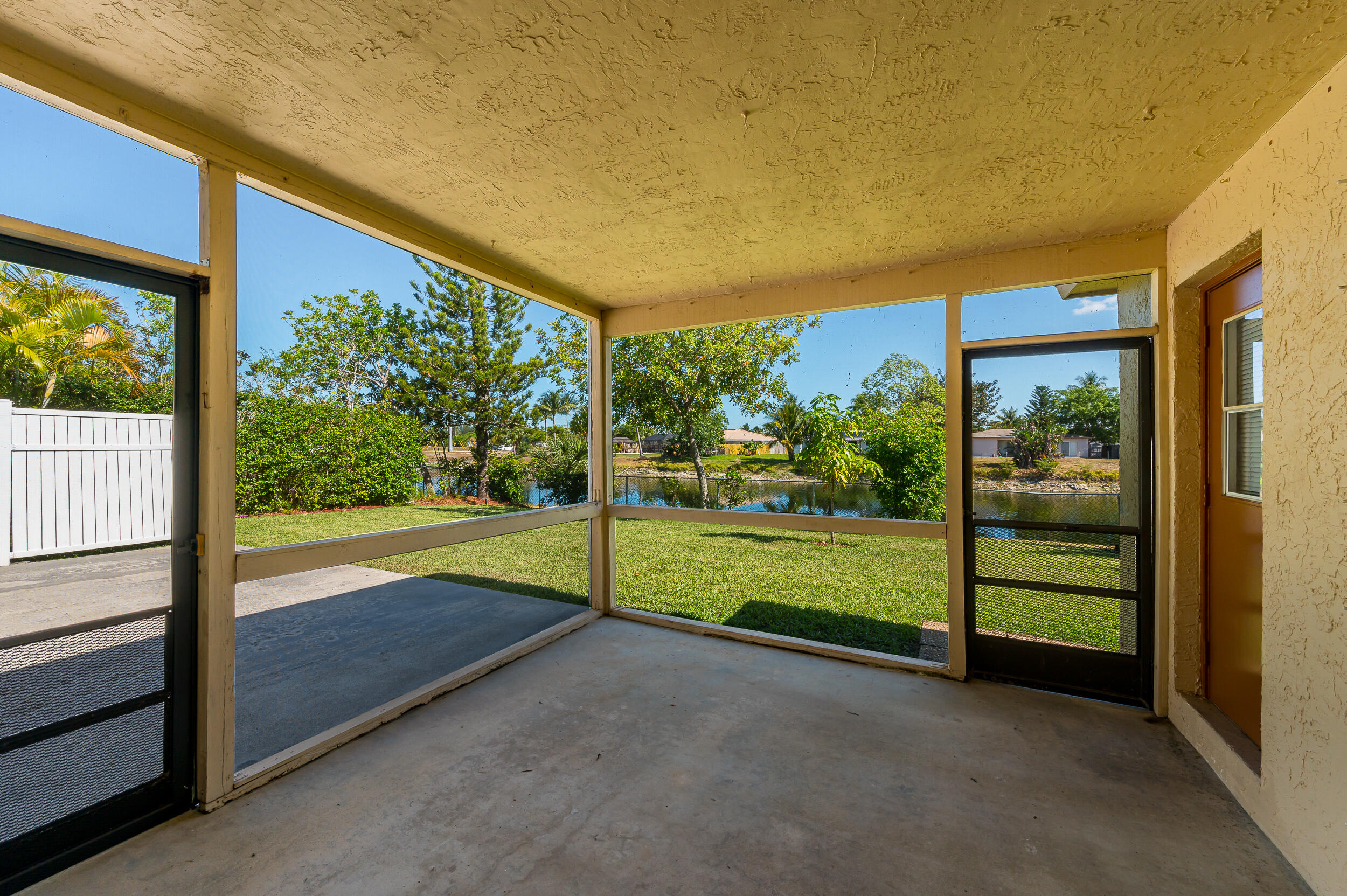 10905 Eureka Street Boca Raton, FL 33428 - Photo 11 of 16 a view of an outdoor space and porch